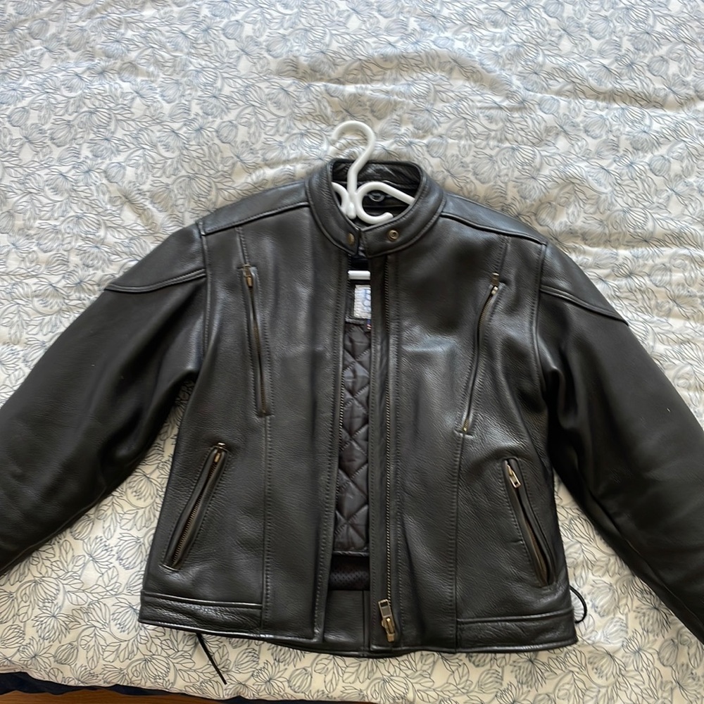 Fox Creek Woman’s Motorcycle jacket.
